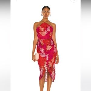 ELLIATT times dress in pink size medium